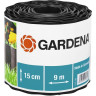 Бордюр черный GARDENA 15 см, длина 9 м 00532-20.000.00